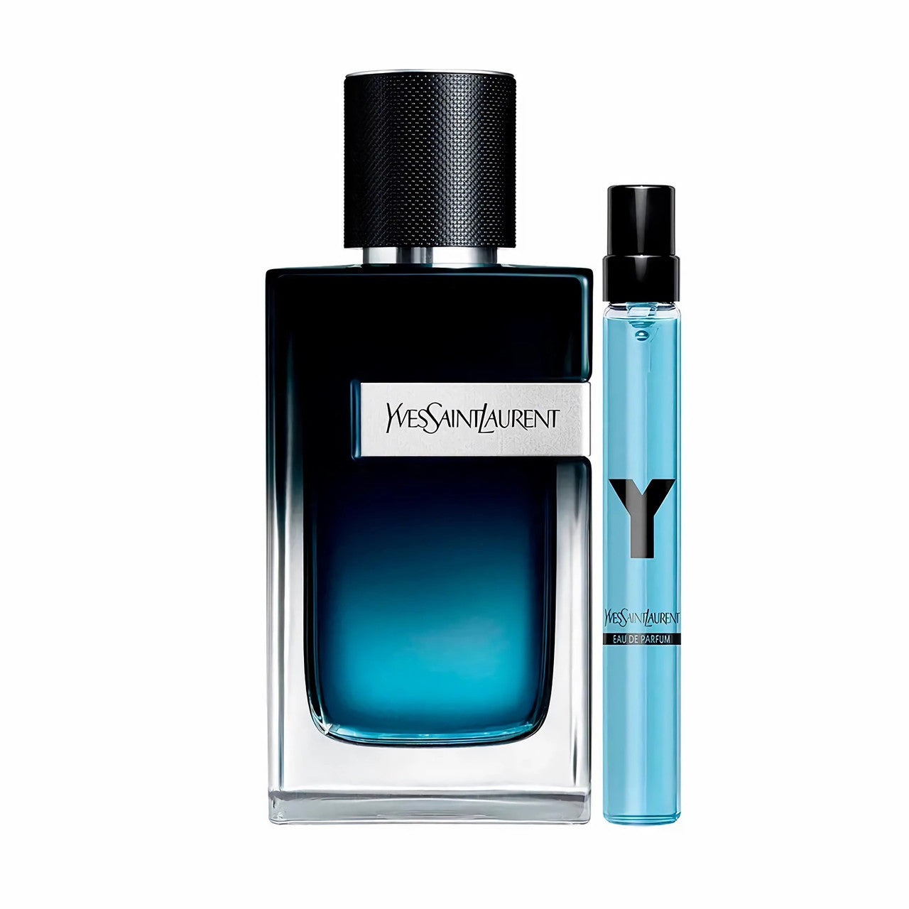 YSL Y 2 PCS SET FOR MEN: 3.3 EAU DE PARFUM SPRAY + 0.33 EAU DE PARFUM SPRAY
