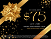 Accexo - Gold, All Occasions Gift Card. Value can range between $25.00 and $500.00