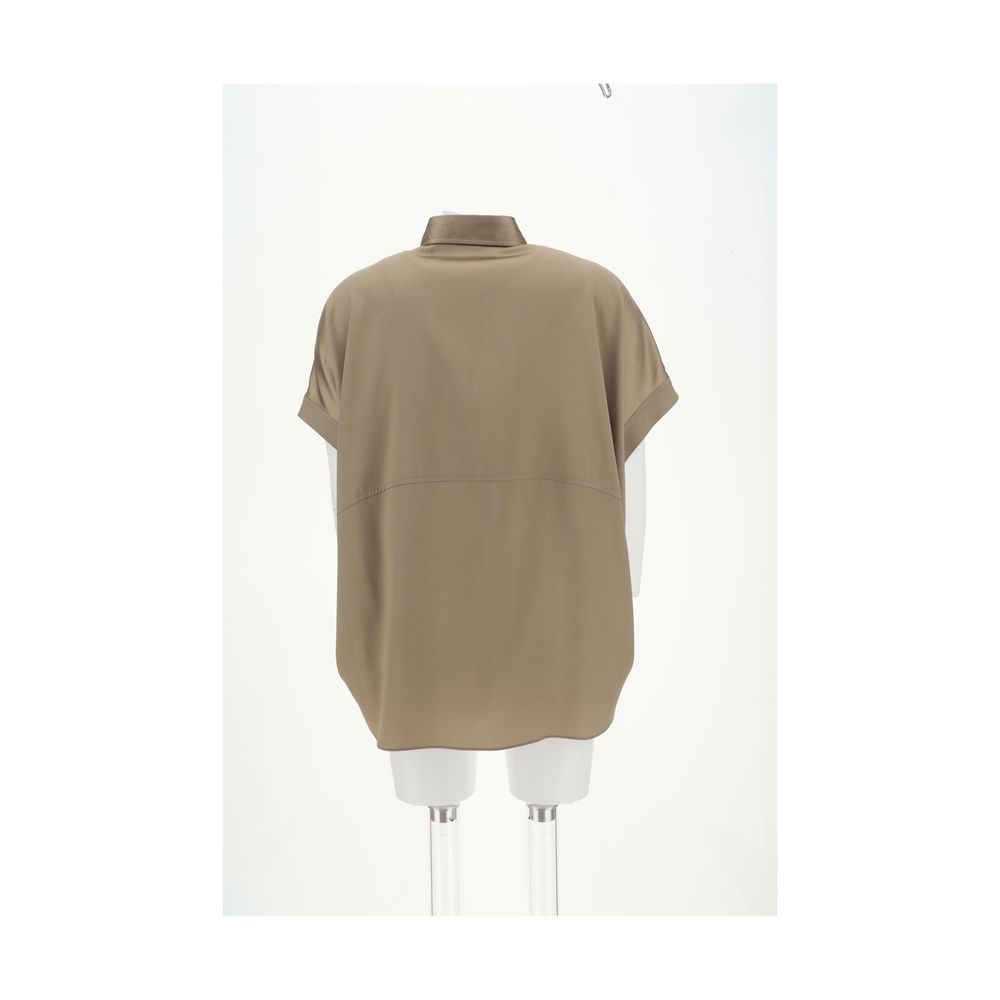 Brunello Cucinelli Silk Shirt - M