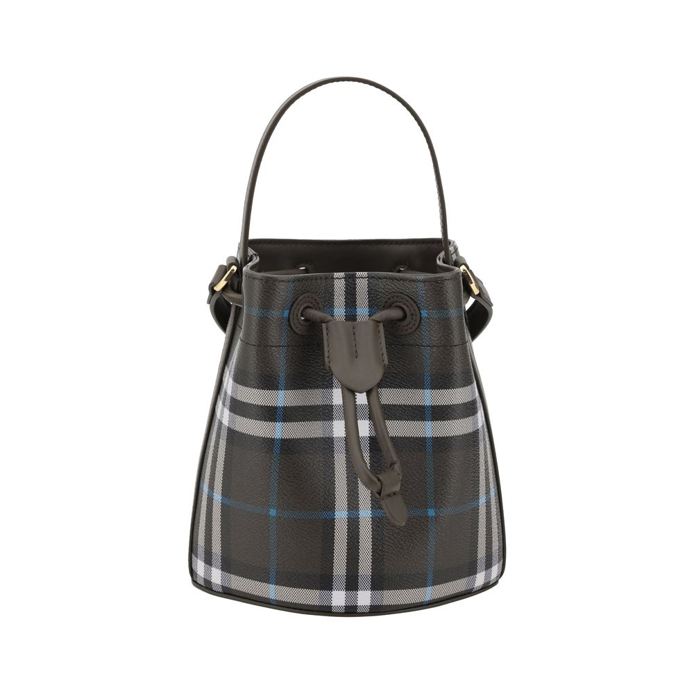 Burberry Archivio Check Bucket Bag