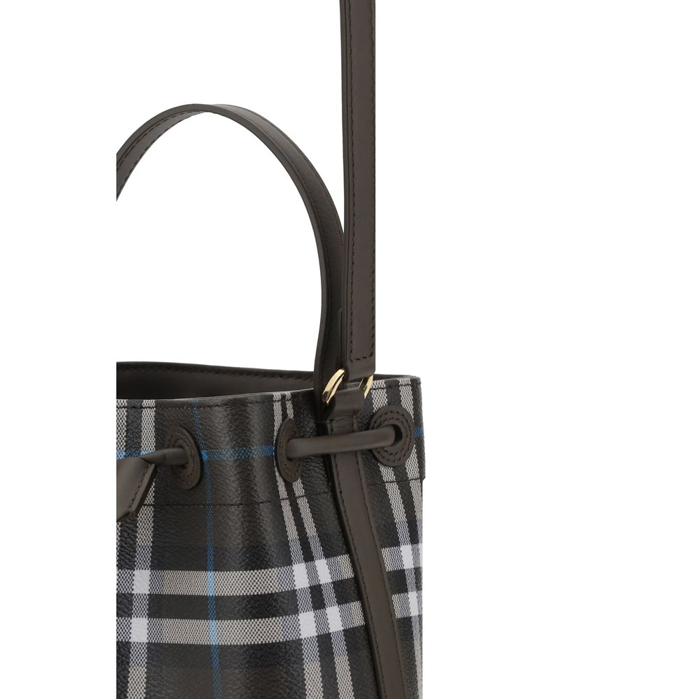 Burberry Archivio Check Bucket Bag