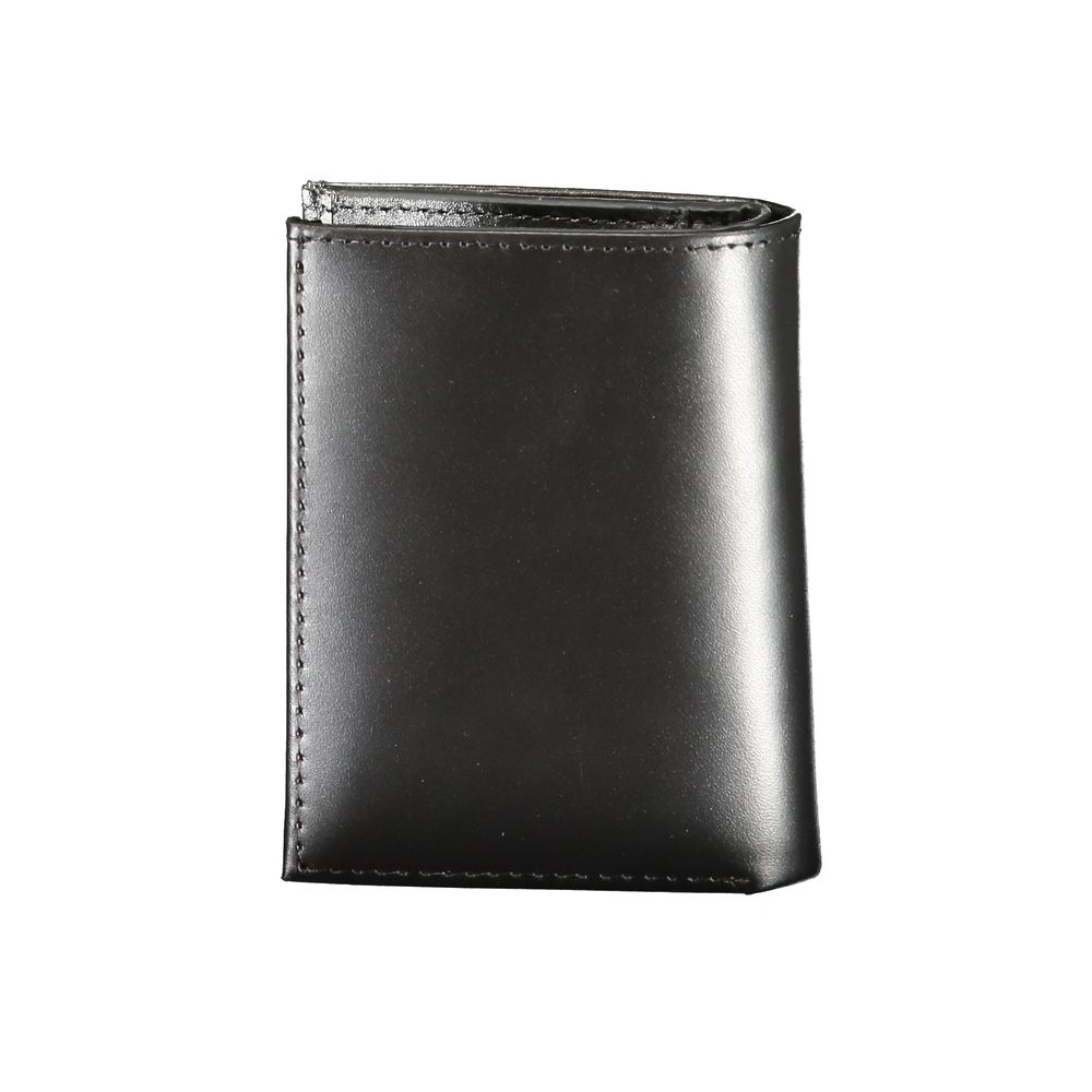 Calvin Klein Black Leather Wallet showcasing premium craftsmanship and timeless design