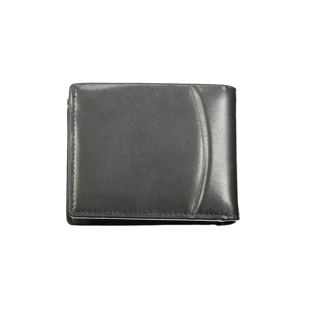 Gray leather wallet from Calvin Klein Black Leather Wallet collection for stylish organization