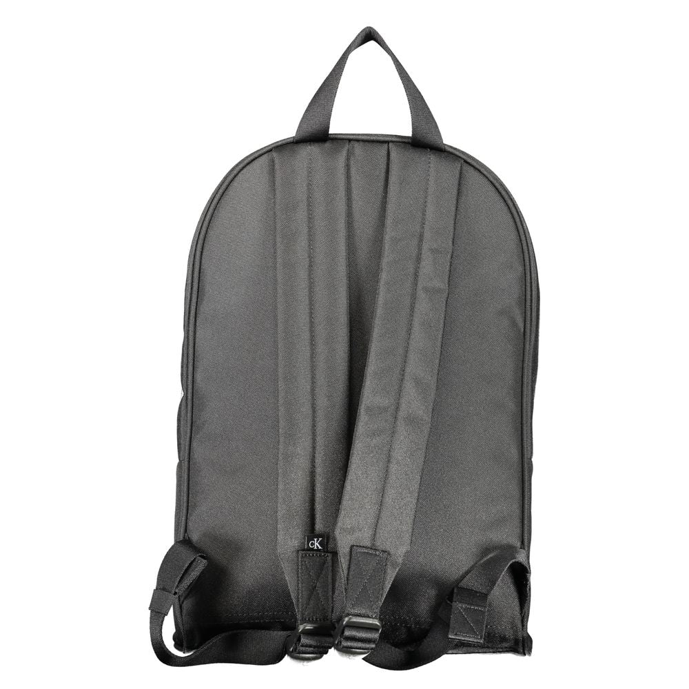 Gray backpack with adjustable straps from Calvin Klein Black Polyester Backpack collection