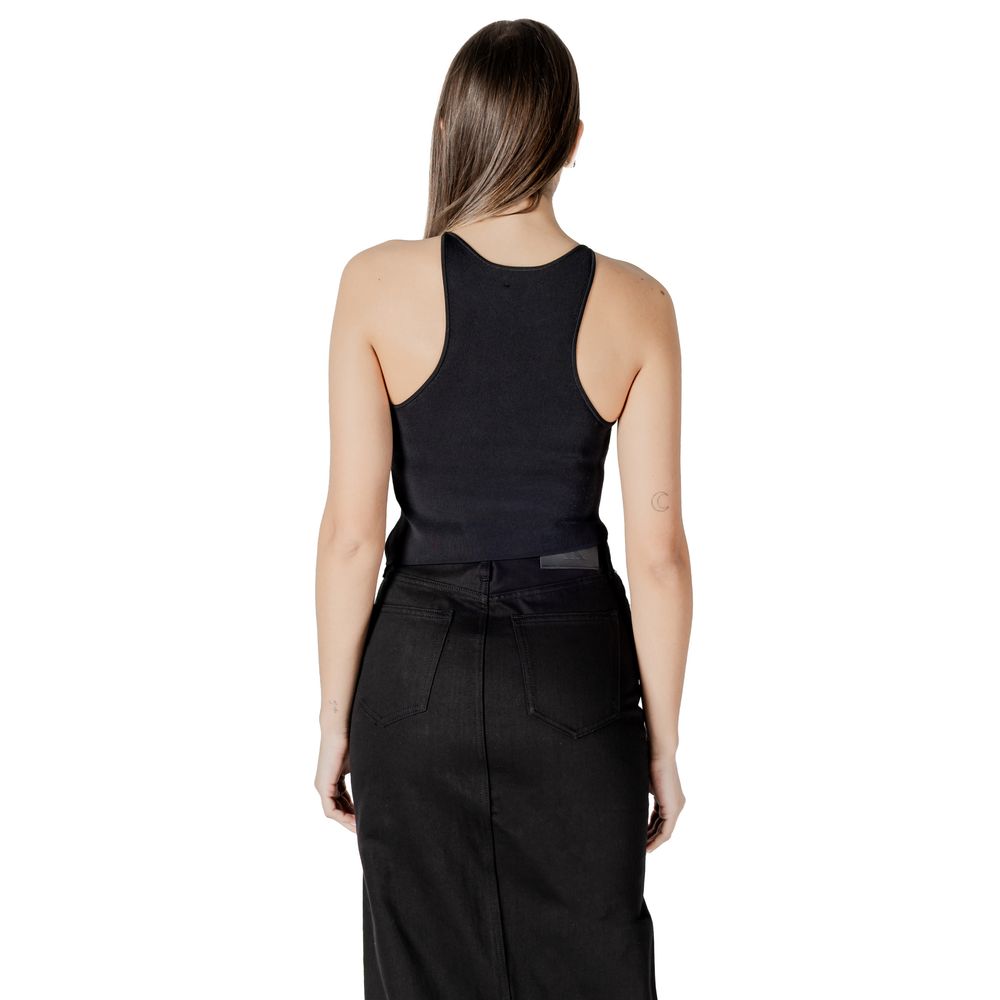 Calvin Klein Jeans black racerback tank top and skirt from Klein Jeans black collection