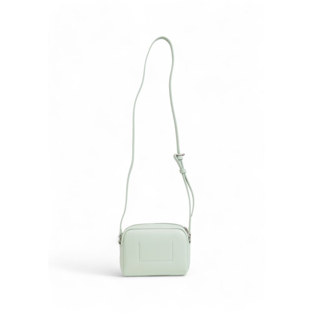 Light green crossbody bag from Calvin Klein Jeans, featuring a turquoise polyethylene design