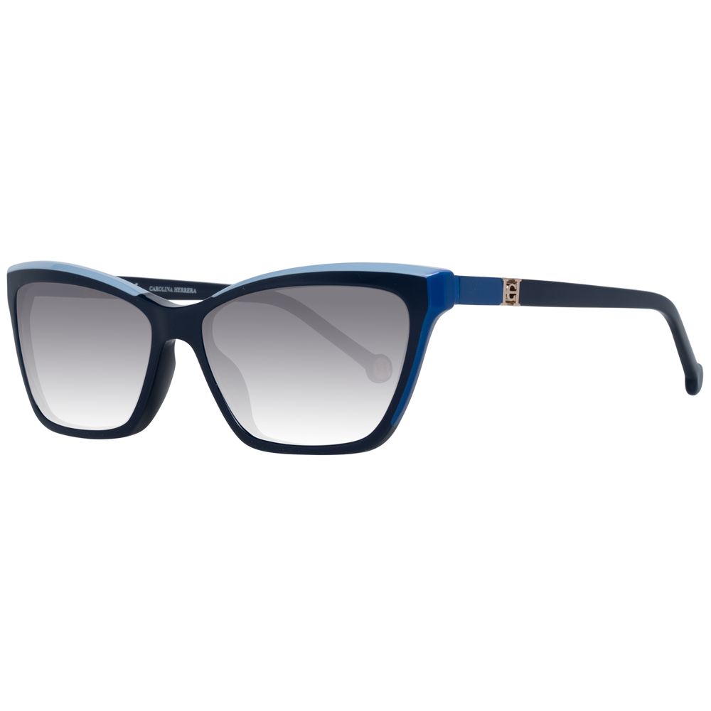 Carolina Herrera Blue Women Sunglasses with blue frame and gradient lenses