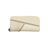 Beige Chic Wallet with Contrasting Accents