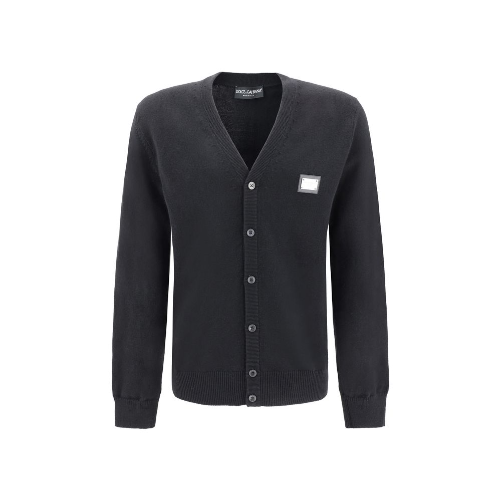 Dolce & Gabbana Logoed Cardigan - IT48 | M