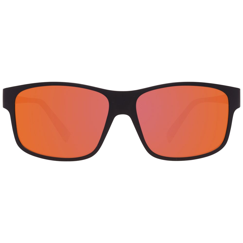 Esprit Black Resin Sunglasses with black frame and orange lenses for stylish protection