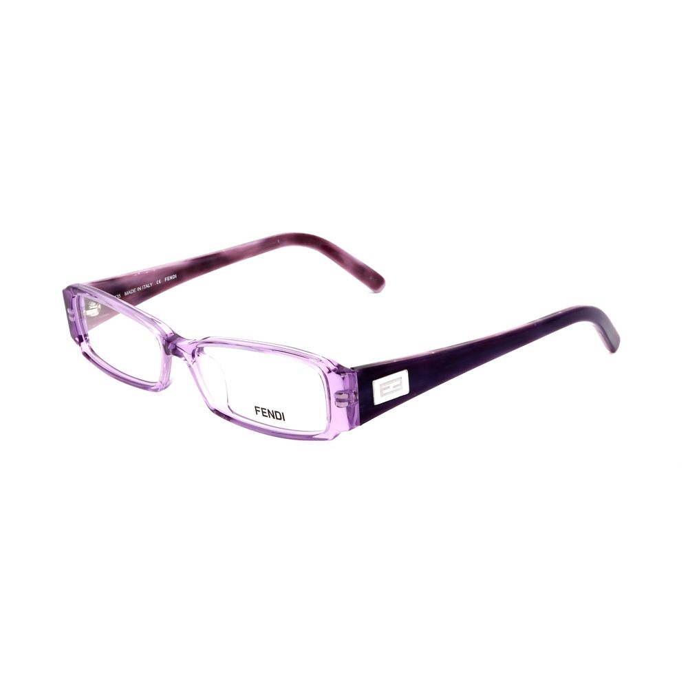 Fendi Purple Plastic Frames featuring stylish purple plastic eyeglasses with lens bridge temple