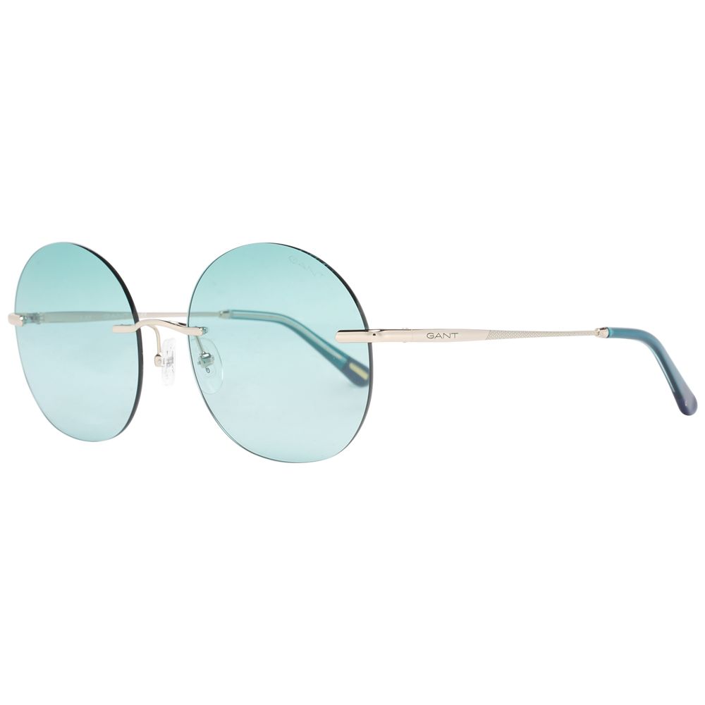 Light blue tinted rimless sunglasses from Gant Gold Women collection