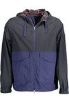 Gant Chic Blue Hooded Sports Jacket with Contrast Details