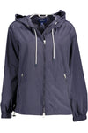 Blue Polyamide Jackets & Coat