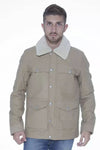 Beige Fabric ESTERNO Jacket