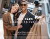 Accexo - Freedom To Choose Gift Card. Value can range between $10.00 and $500.00