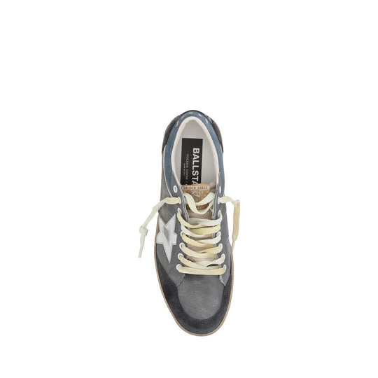 Gray and white Golden Goose Ball Star Sneakers for stylish comfort and versatility