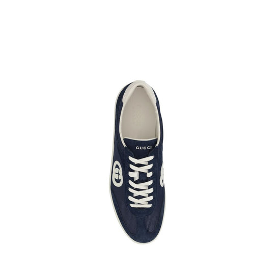 Navy Gucci G74 Sneakers showcasing a stylish and modern sneaker design