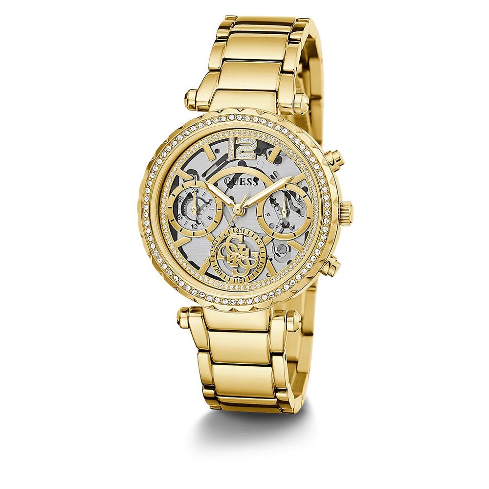 Guess Gold Stainless Steel Watch