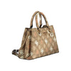 Beige Polyethylene Handbag