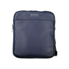 Sleek Blue Shoulder Bag with Ample Storage