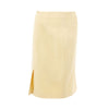 Yellow Viscose Skirt