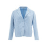 Turquoise Cotton Jackets & Coat