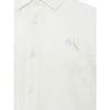 Armani Exchange Elegant White Organic Cotton Shirt