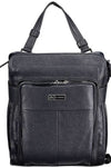 Chic Blue Urban Backpack with Laptop Sleeve