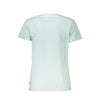 Light Blue Cotton Tops & T-Shirt