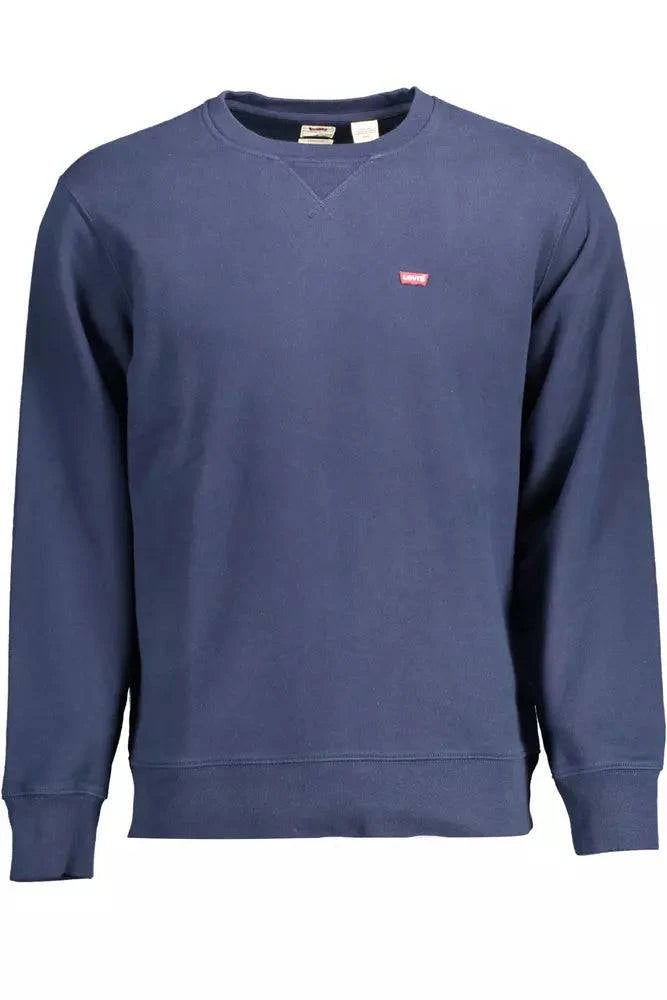 Levi’s Blue Cotton Men Sweater