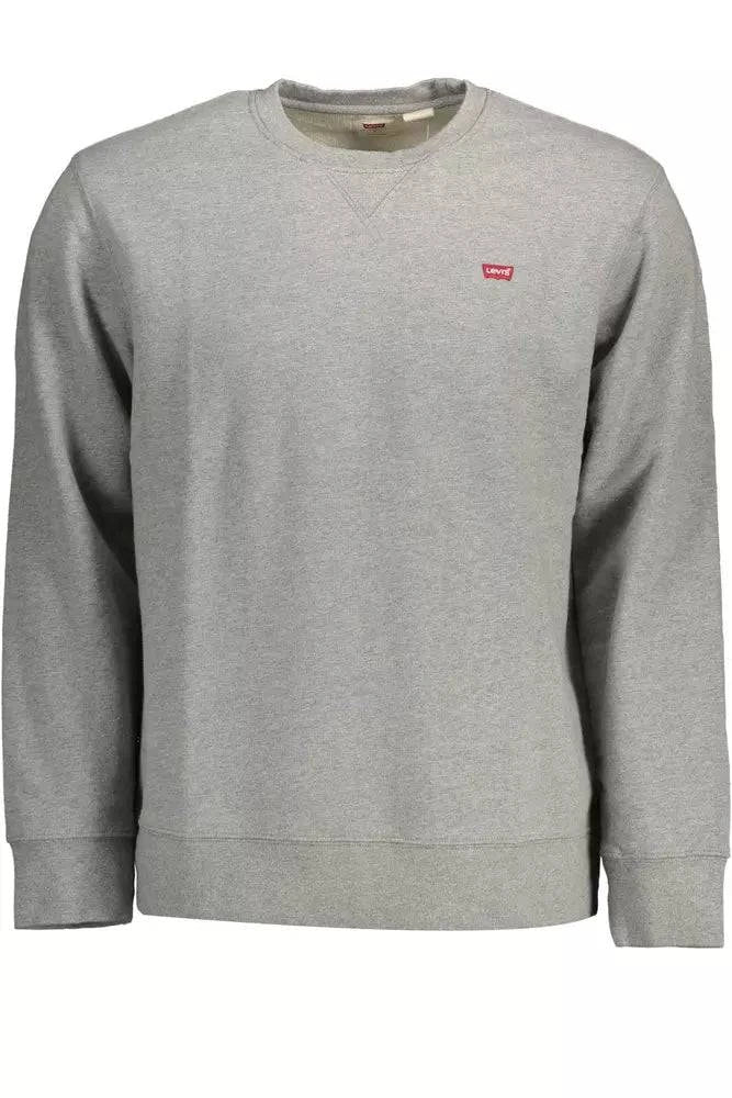 Levi’s Gray Cotton Men Sweater