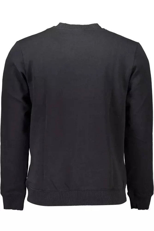 Napapijri Black Cotton Men Sweater - ACCEXO