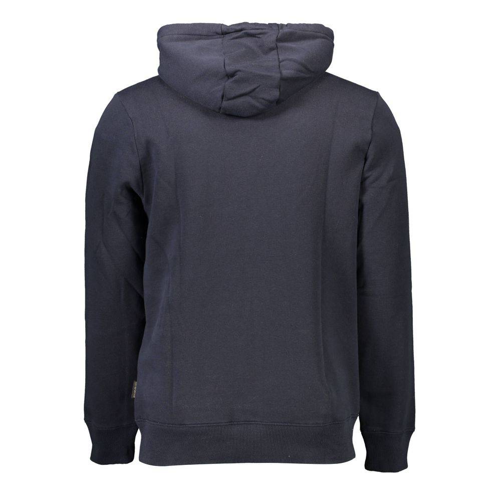 Napapijri Blue Cotton Men Sweater - ACCEXO