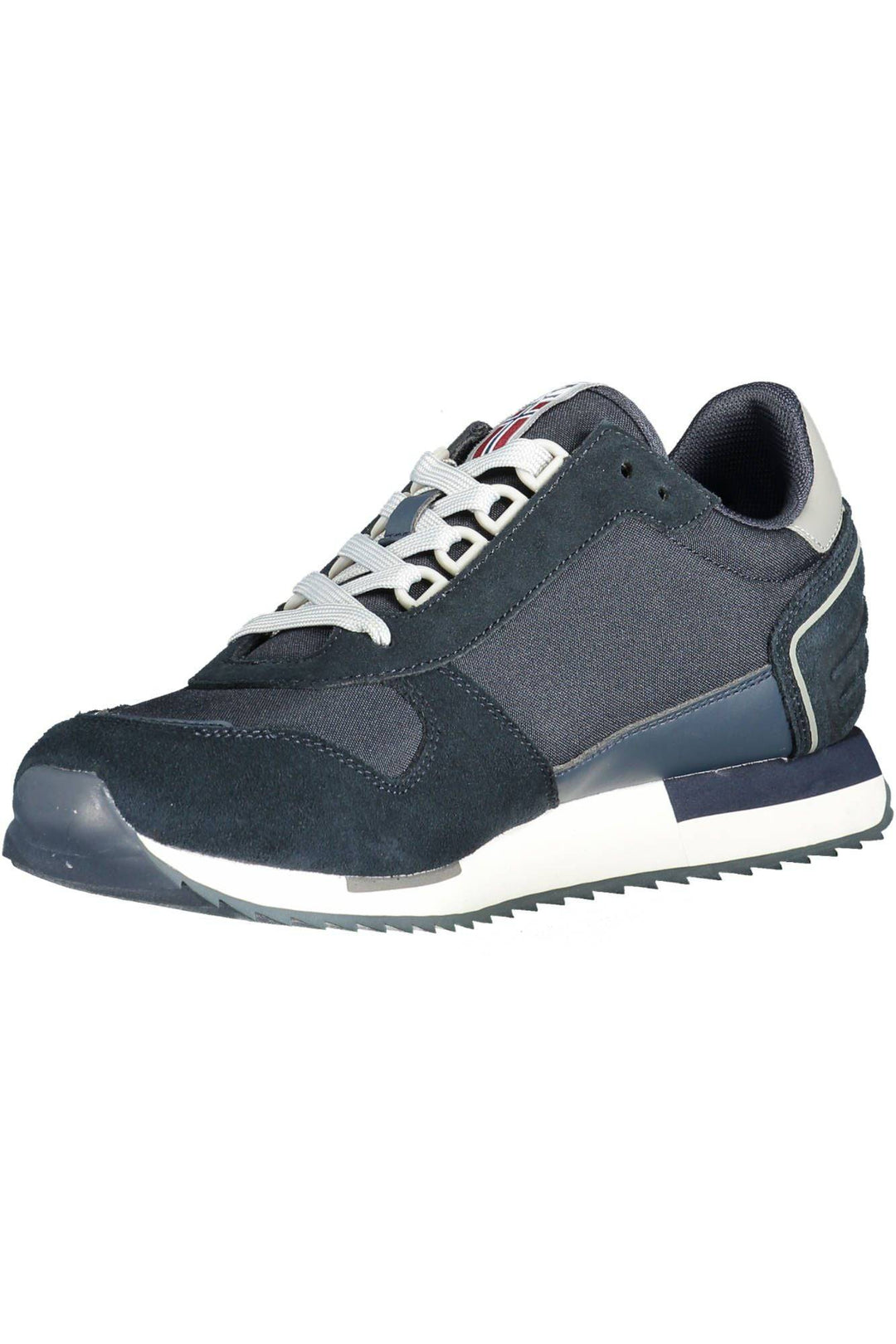 Napapijri Blue Leather Men Sneaker - ACCEXO