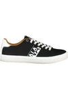 Black Polyester Sneaker