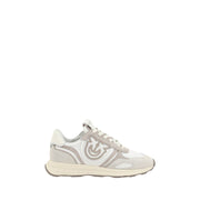 White and gray PINKO Zoe Sneakers showcasing stylish design and comfort