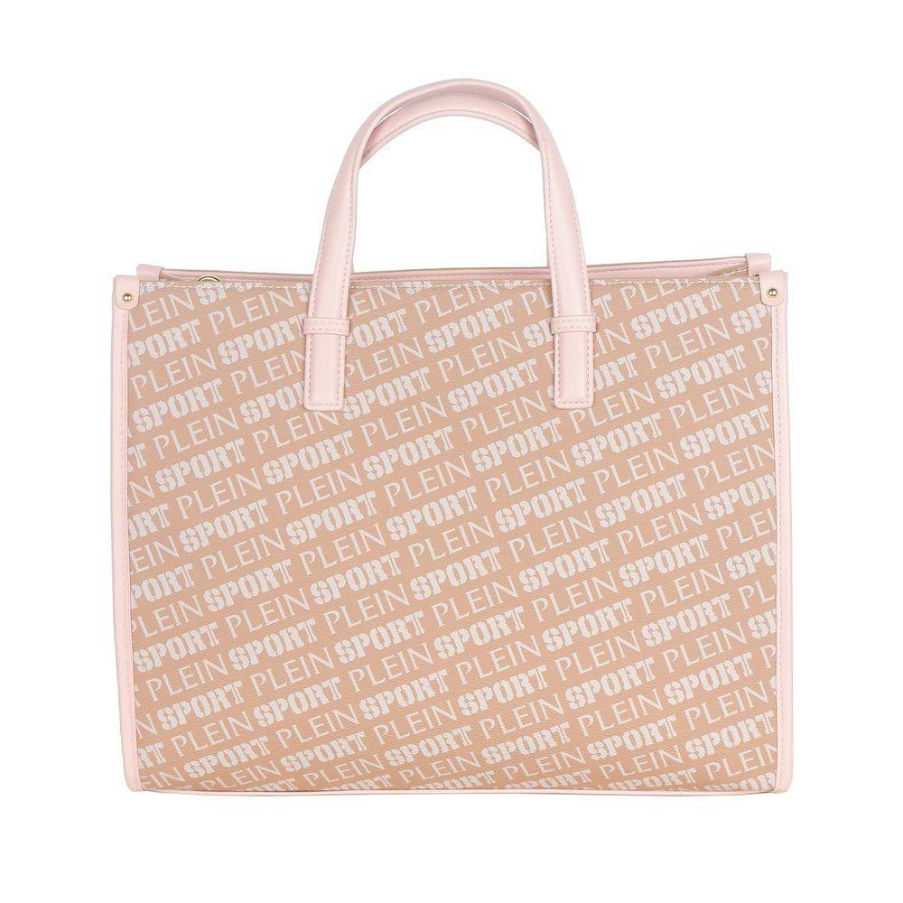 Plein Sport Pink Polyamide Women Shoulder Bag - ACCEXO