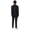 Blue Linen Suit