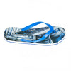 Trendy Light Blue Flip Flops for Men