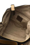 Elegant Beige Leather Backpack