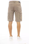 Chic Non-Uniform Brown Cargo Shorts