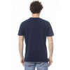 Timeless Blue Crew Neck Cotton Tee