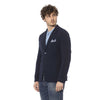 Classic Blue Cotton Blend Jacket