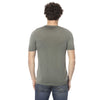 Army Green Crew Neck Cotton Tee