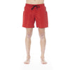 Red Polyester Swimwear