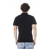 Black Cotton Polo Shirt