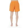 Orange Polyester Swimwear