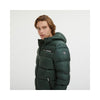 Centogrammi Sleek Dark Green Hooded Winter Jacket