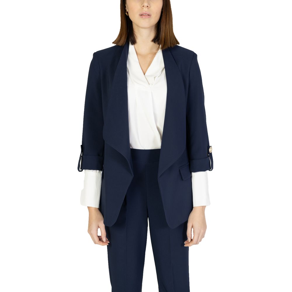 Navy blue women’s suit from Rinascimento Blue Polyester Suits & Blazer collection